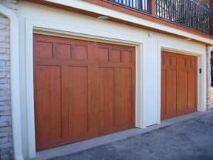 cedar garage door 1