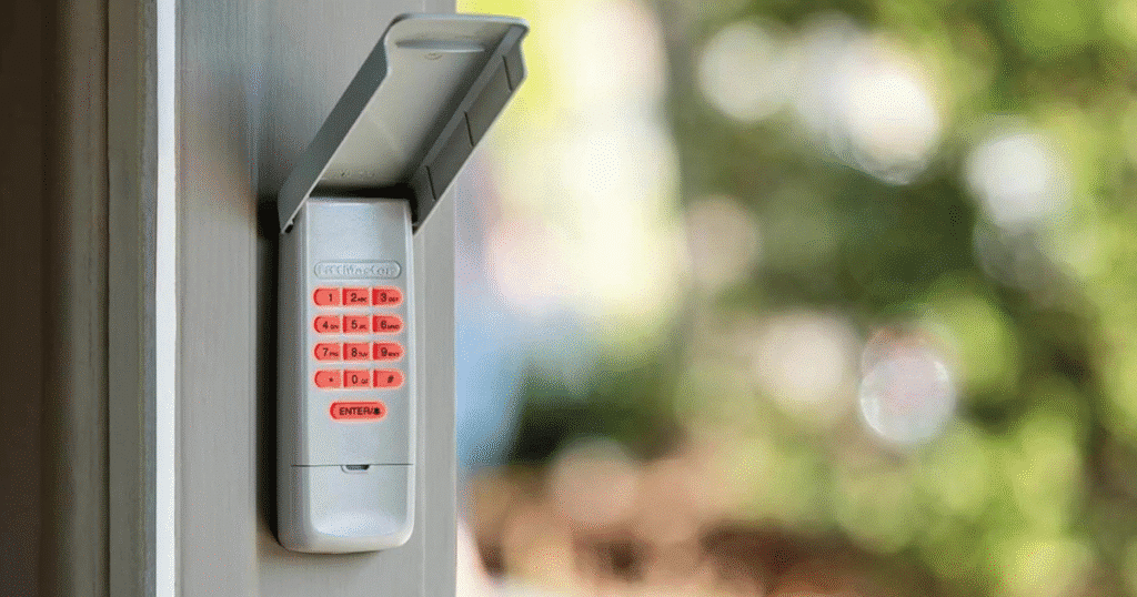 how do you change code on garage door keypad