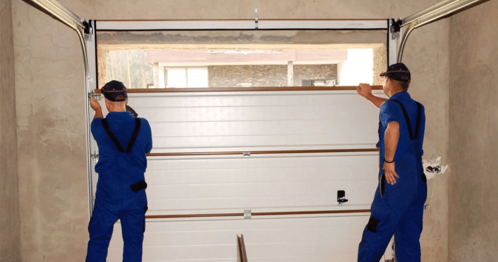 changing garage door cable