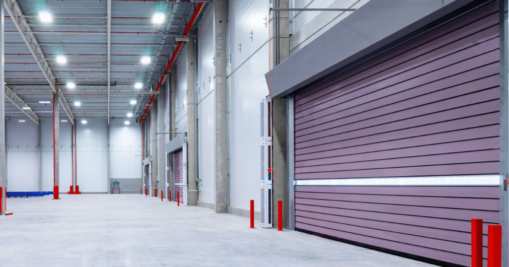 install industrial garage door​